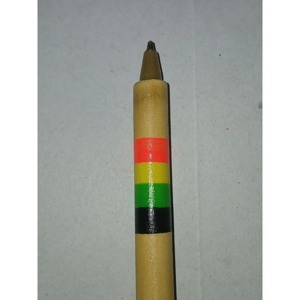 Vintage Wooden Bright Animal‎ Writing Pen Lot